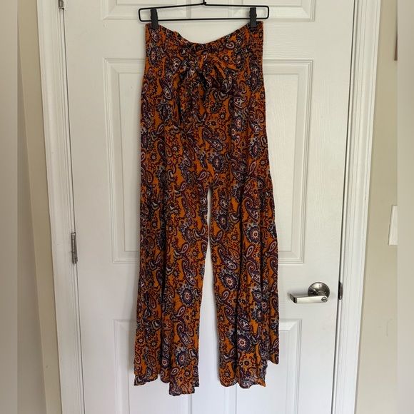 Free People Tie- back Beach Pants - Picture 7 of 11